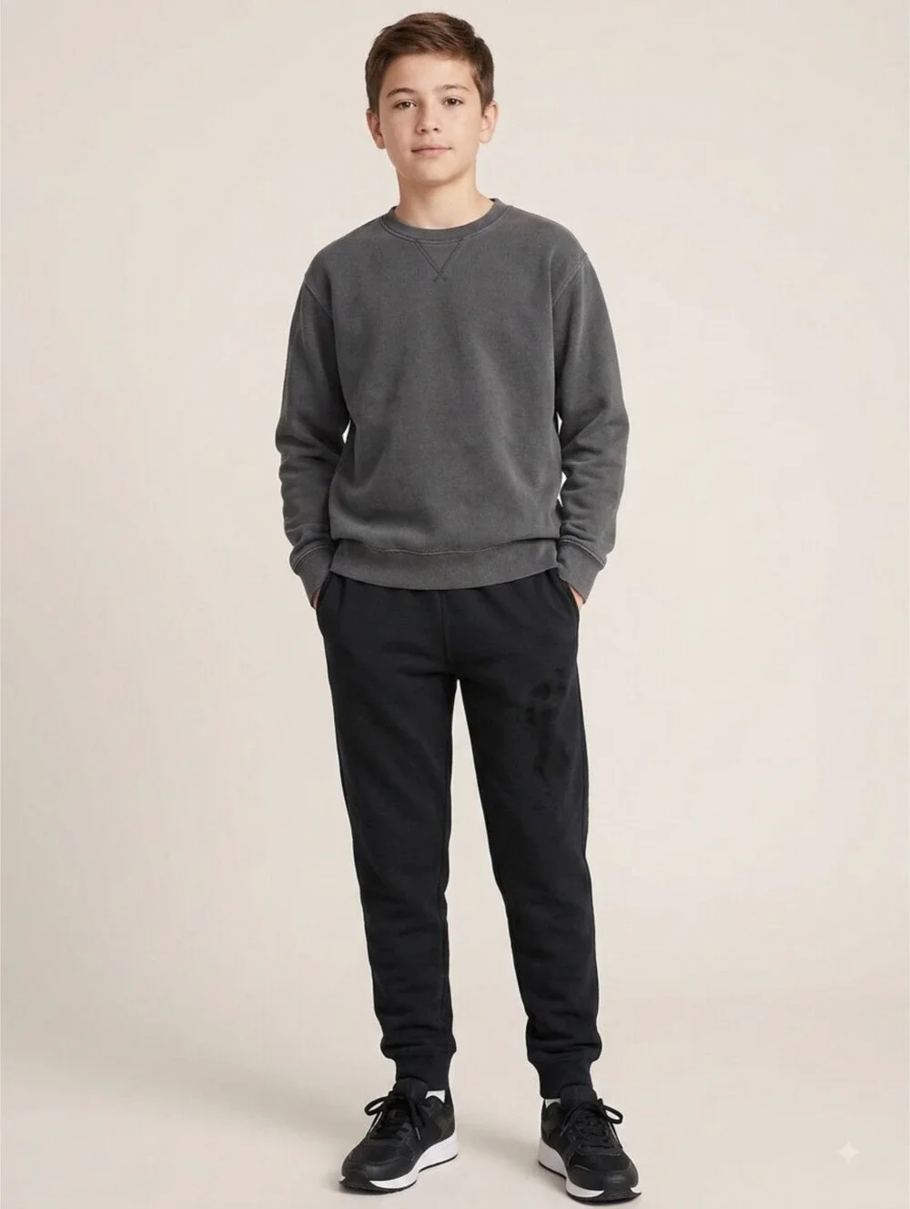 The Children's Place Youth Navy Blue Jogger Fleece Pants